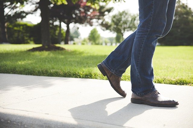 person walking
