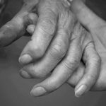 older person's hand